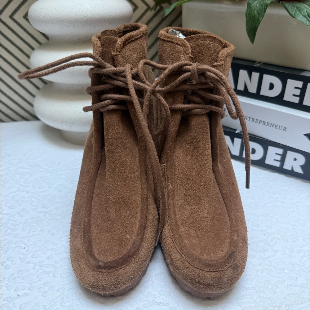 MICHAEL Michael Kors Brown Suede Ankle Boots